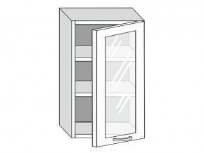 19.50.3 Шкаф настенный (h=913) на 500мм с 1-ой стекл. дверцей в Кунгуре - kungur.магазин96.com | фото