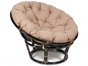 Кресло Papasan 23/01 W с подушкой Antique brown, экошерсть Коричневый в Кунгуре - kungur.магазин96.com | фото