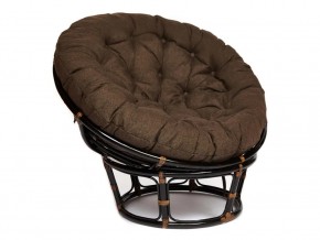 Кресло Papasan 23/01 W с подушкой Antique brown, ткань Коричневый в Кунгуре - kungur.магазин96.com | фото