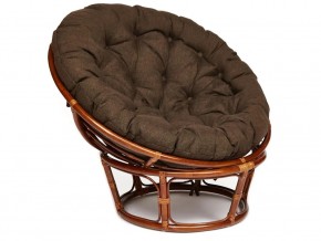 Кресло Papasan 23/01 W с подушкой Pecan, ткань Коричневый в Кунгуре - kungur.магазин96.com | фото