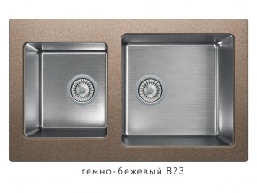 Мойка комбинированная Tolero twist TTS-840 Темно-бежевый 823 в Кунгуре - kungur.магазин96.com | фото