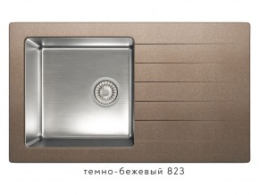 Мойка комбинированная Tolero twist TTS-860 Темно-бежевый 82 в Кунгуре - kungur.магазин96.com | фото