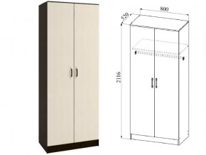 Шкаф 2 двери Ронда ШКР800.1 венге/дуб белфорт в Кунгуре - kungur.магазин96.com | фото