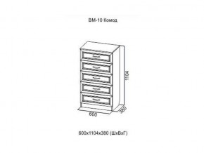 ВМ-10 Комод в Кунгуре - kungur.магазин96.com | фото